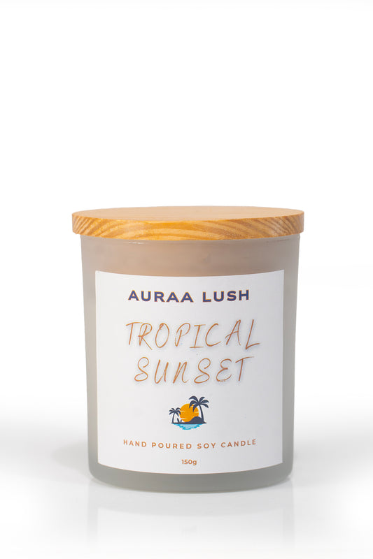 Tropical Sunset Scented Candle (150g)