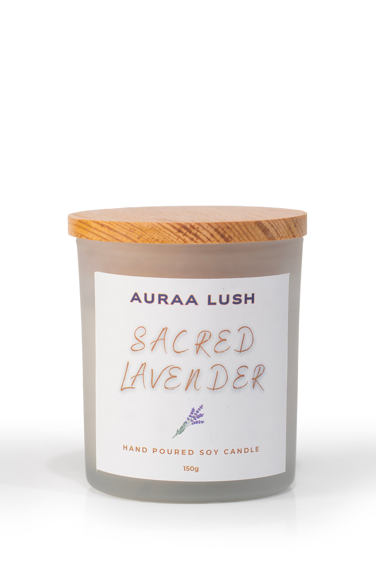 Sacred Lavender Scented Candle (150g)